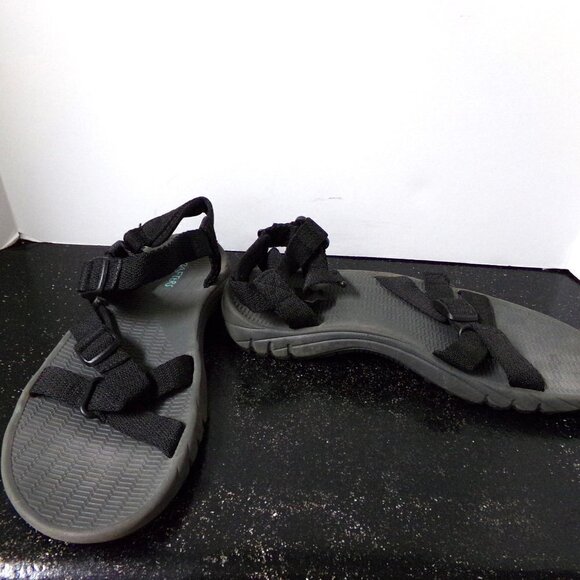 Rafters Black and Grey Hiking Sandals - Picture 1 of 6